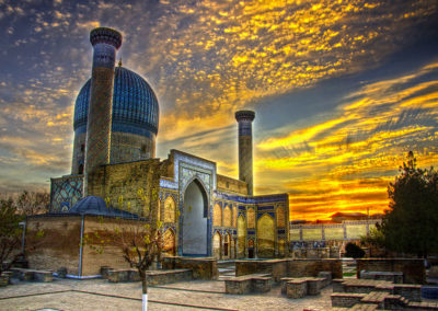 Mausoleo-de-Gur-e-Amir-Samarkanda-