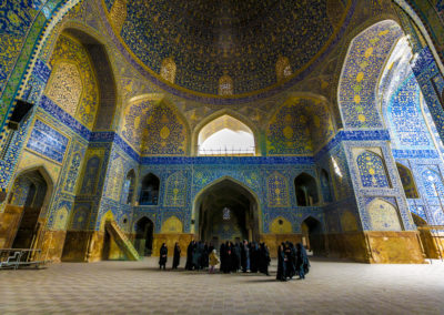 The ceilings of Isfahan