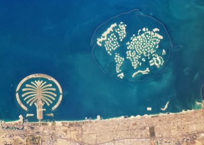Dubai. Islas artificiales.
