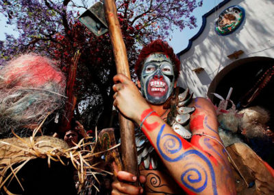La antropología romancea con el arte en el Carnaval de San Martín Tilcajete