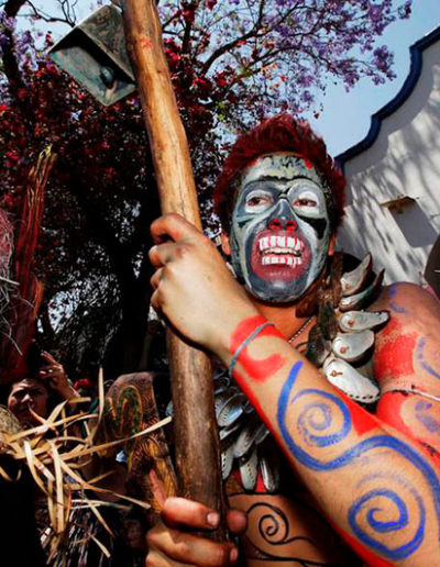 La antropología romancea con el arte en el Carnaval de San Martín Tilcajete