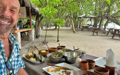 En Moorea,  en la Polinesia Francesa